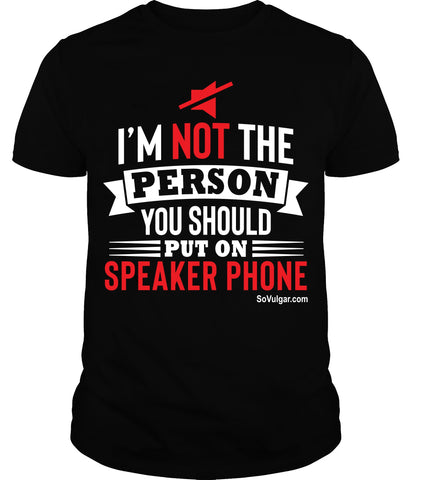 No, Let’s Not Do Speakerphone